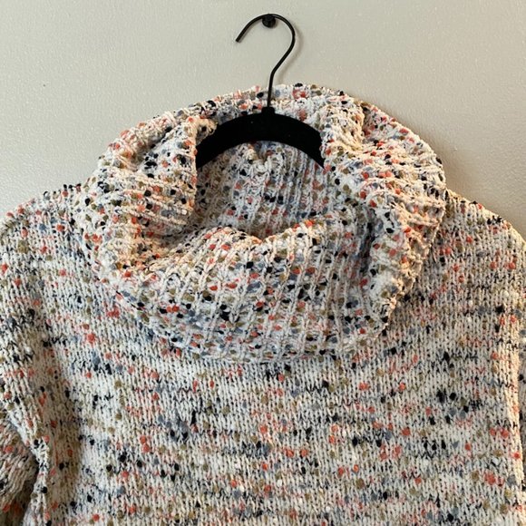 moon & madison Multicolor Cowl Neck Sweater - Picture 4 of 7